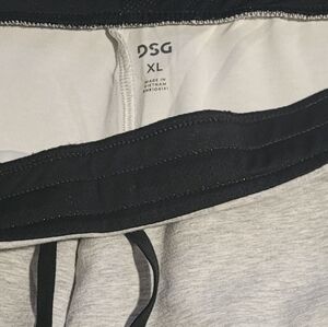 DSG Gray and Black Athletic Shorts